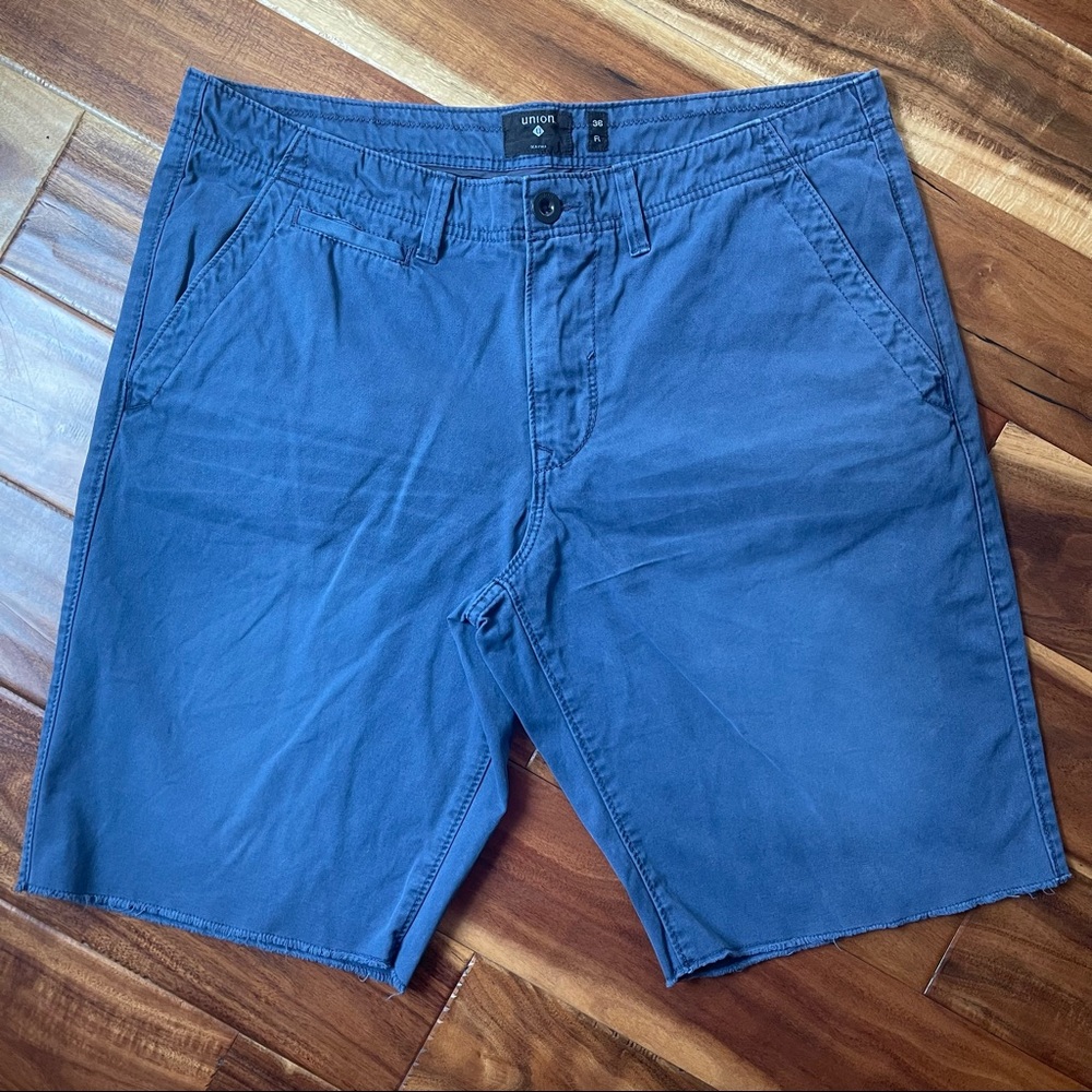 Union Modern Vintage Flat-front Shorts